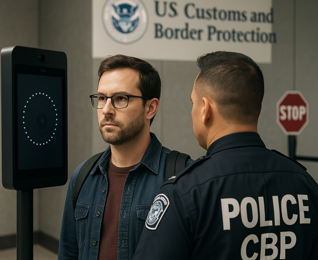 Canadian citizen at US border